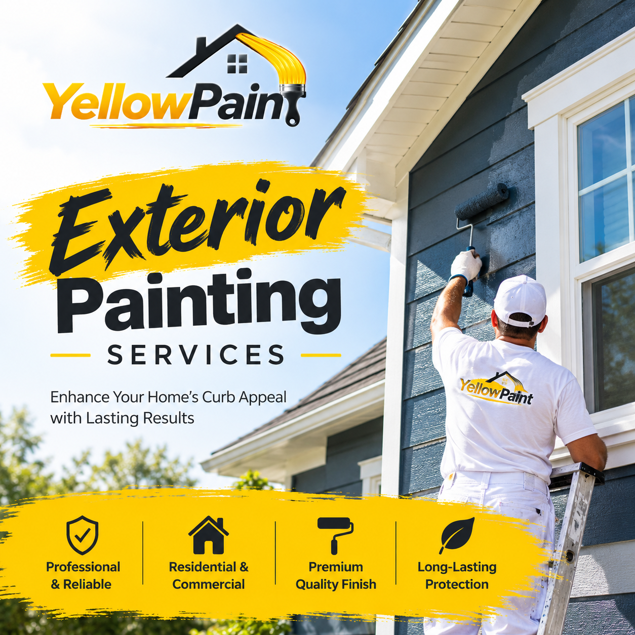 Exterior House Painting Project