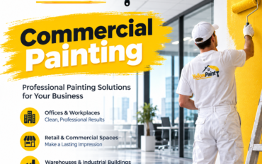 Commercial painting services for offices and businesses by Yellow Paint