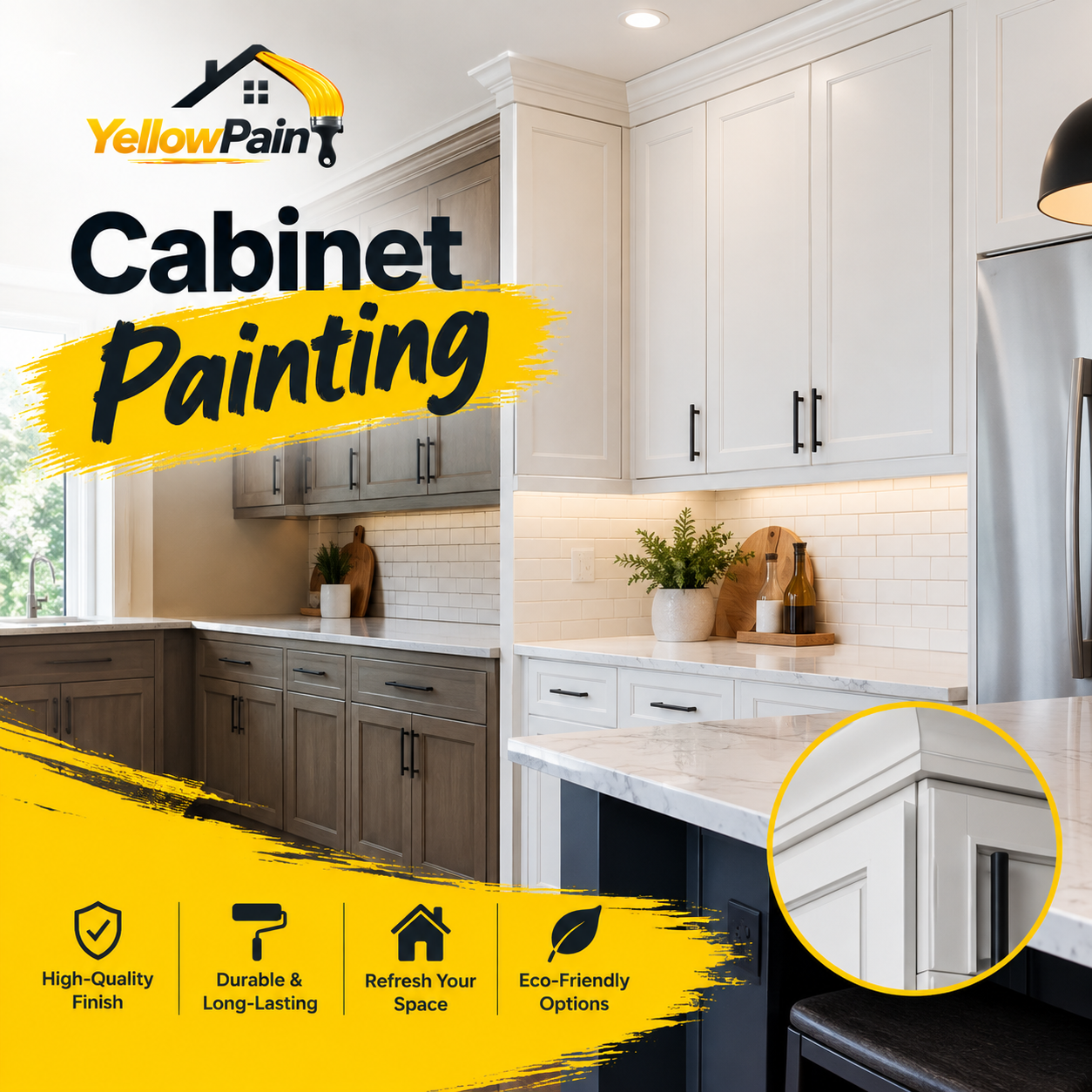 Professional Cabinet Painting Services in Toronto