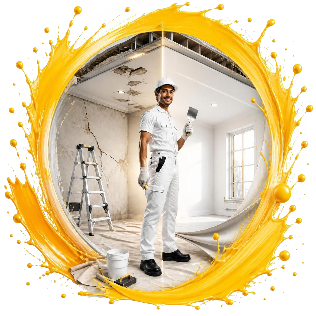 Professional wall and ceiling repair services